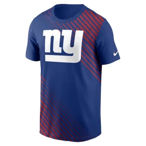 New york giants nike yard line fashion asbury t shirt Royal M