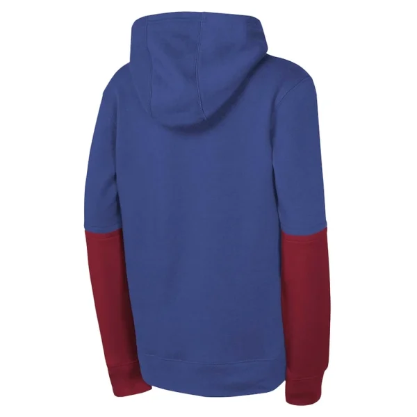 New york giants nike youth club pullover hoodie Royal Yth L
