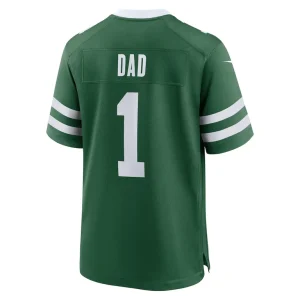 New york jets nike 1 dad game jersey Legacy green L