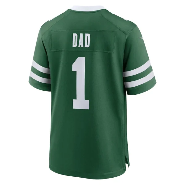 New york jets nike 1 dad game jersey Legacy green L