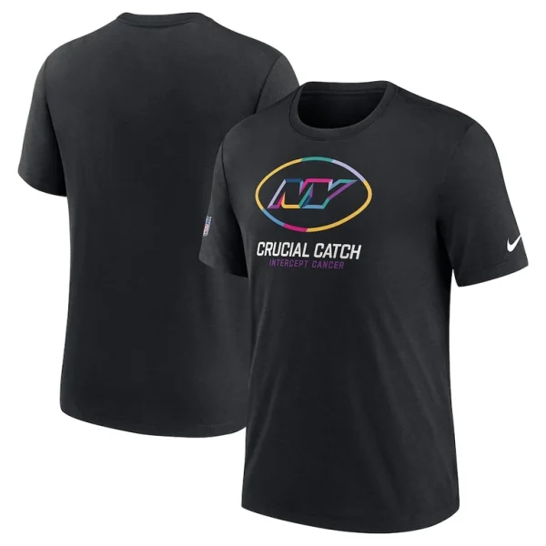 New york jets nike 2024 nfl crucial catch t shirt Black