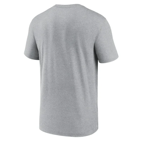 New york jets nike 2024 nfl training camp legend performance t shirt Heather gray L