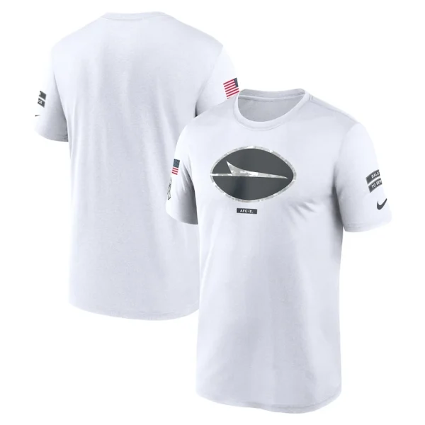 New york jets nike 2024 salute to service legend performance t shirt White