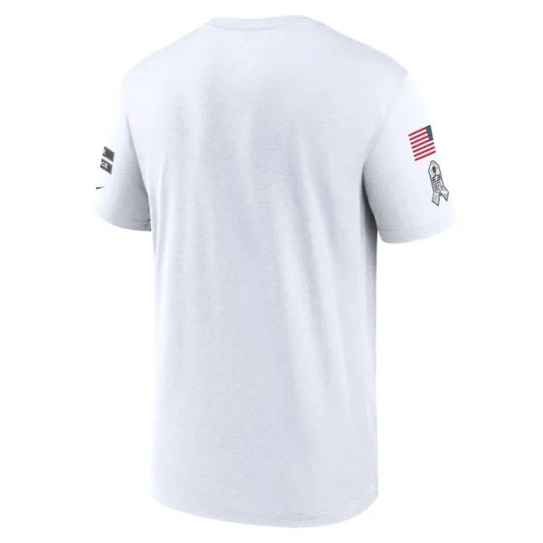 New york jets nike 2024 salute to service legend performance t shirt White L