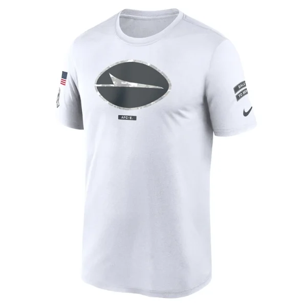New york jets nike 2024 salute to service legend performance t shirt White M