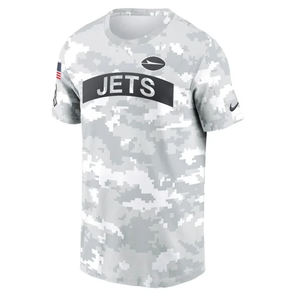 New york jets nike 2024 salute to service performance t shirt Arctic camo M