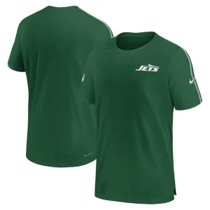 New york jets nike 2024 sideline coach uv performance t shirt Green