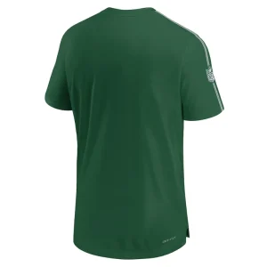 New york jets nike 2024 sideline coach uv performance t shirt Green L