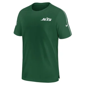 New york jets nike 2024 sideline coach uv performance t shirt Green M