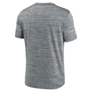 New york jets nike 2024 sideline velocity performance t shirt Gray L