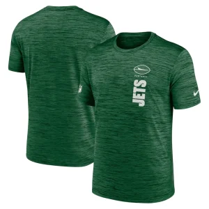 New york jets nike 2024 sideline velocity performance t shirt Green