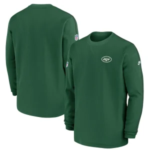 New york jets nike alternate logo coach long sleeve top Green