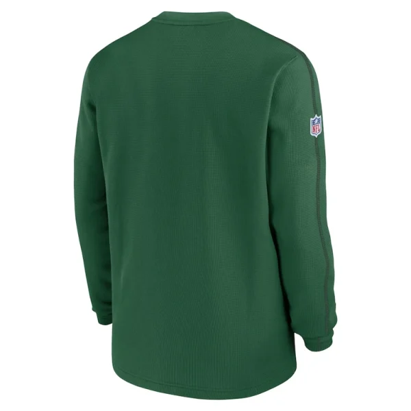 New york jets nike alternate logo coach long sleeve top Green L