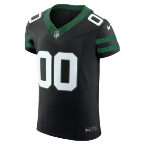 New york jets nike alternate vapor f.u.s.e. elite custom jersey Legacy black 44