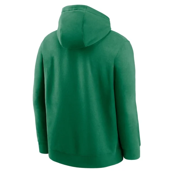 New york jets nike big tall club logo pullover hoodie Green 3XT