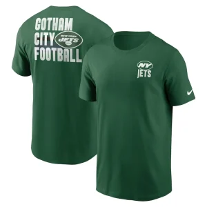 New york jets nike blitz essential t shirt Green