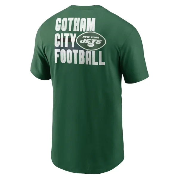 New york jets nike blitz essential t shirt Green L