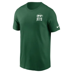 New york jets nike blitz essential t shirt Green M
