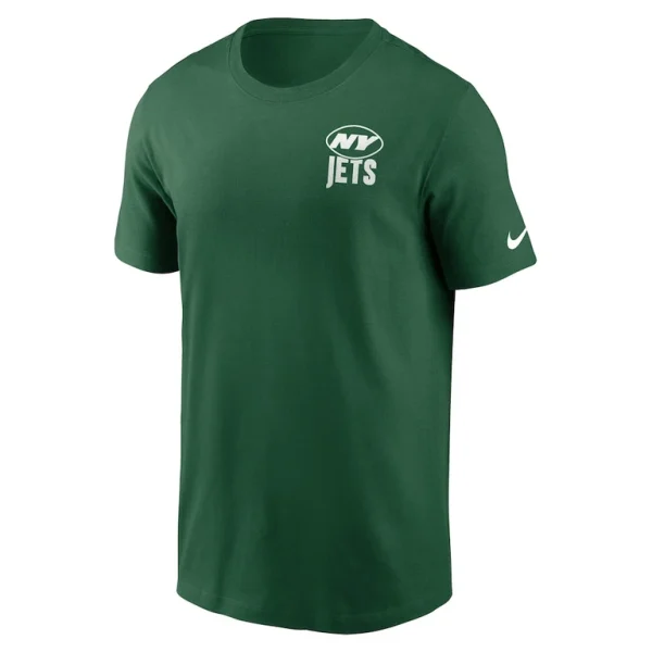 New york jets nike blitz essential t shirt Green M