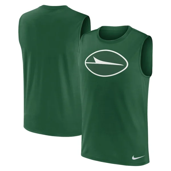 New york jets nike blitz legend muscle tank top Green