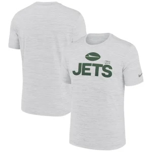 New york jets nike blitz velocity modern performance t shirt White
