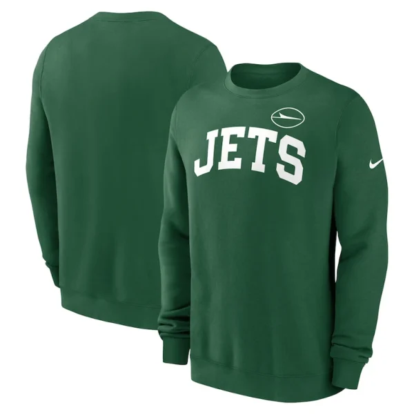 New york jets nike club pullover sweatshirt Green