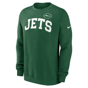New york jets nike club pullover sweatshirt Green M