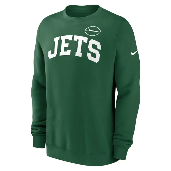 New york jets nike club pullover sweatshirt Green M