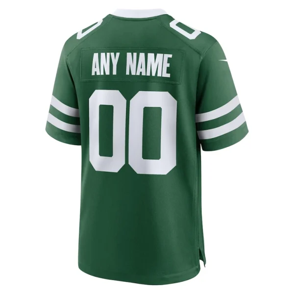 New york jets nike custom game jersey Legacy green L