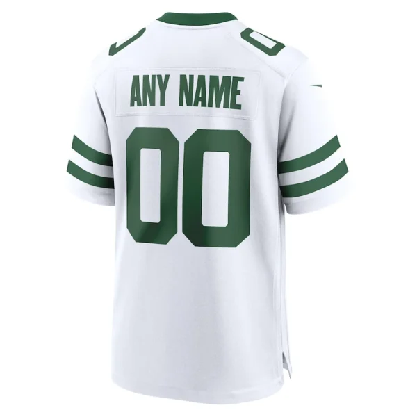 New york jets nike custom game jersey Legacy white L