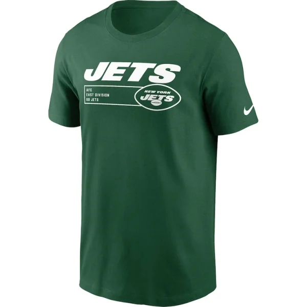 New york jets nike division essential t shirt Green M