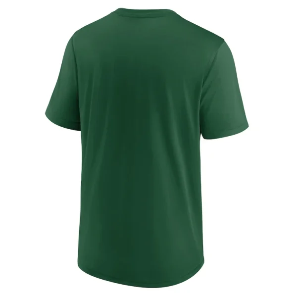 New york jets nike exceed performance t shirt Green L