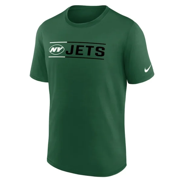 New york jets nike exceed performance t shirt Green M