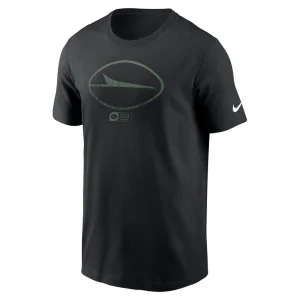 New york jets nike faded essential t shirt Black M