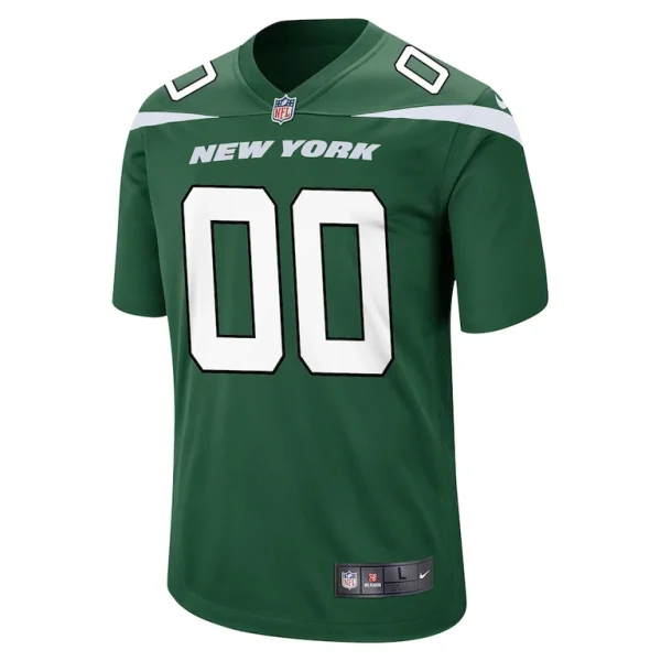 New york jets nike game custom jersey Gotham green M