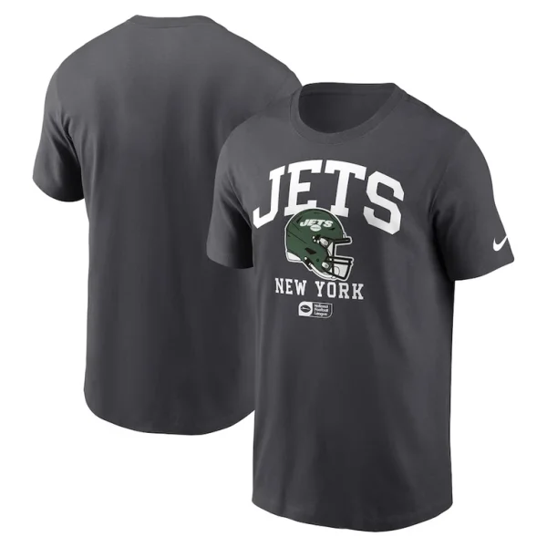 New york jets nike helmet essential t shirt anthracite Multi
