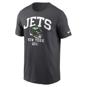 New york jets nike helmet essential t shirt anthracite Multi M
