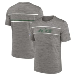 New york jets nike legacy sideline performance t shirt Heather charcoal