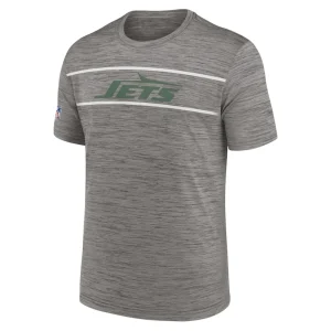 New york jets nike legacy sideline performance t shirt Heather charcoal M