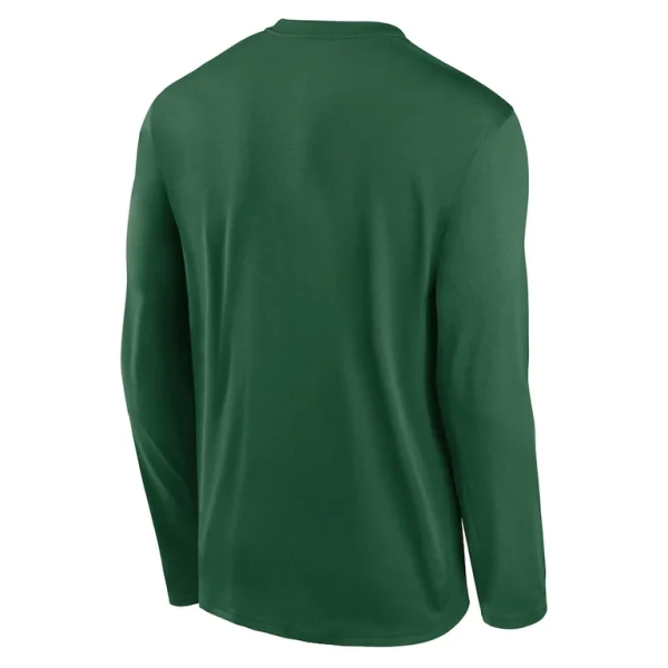 New york jets nike legend icon long sleeve t shirt Green L
