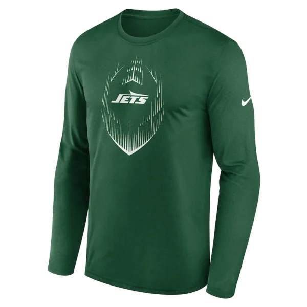 New york jets nike legend icon long sleeve t shirt Green M