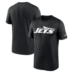 New york jets nike legend logo performance t shirt Black