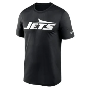 New york jets nike legend logo performance t shirt Black M