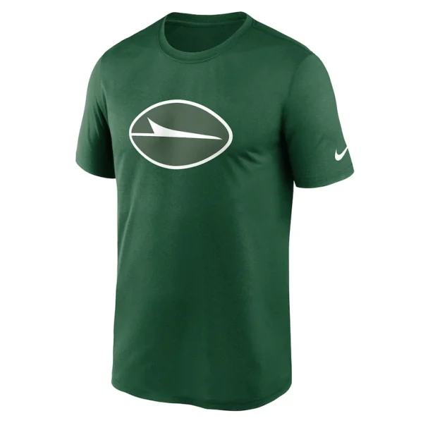 New york jets nike legend logo performance t shirt Green M