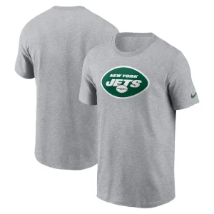 New york jets nike logo essential t shirt Gray