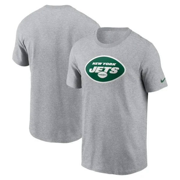 New york jets nike logo essential t shirt Gray