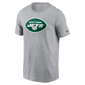 New york jets nike logo essential t shirt Gray M