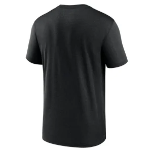 New york jets nike primetime legend wordmark performance t shirt Black L