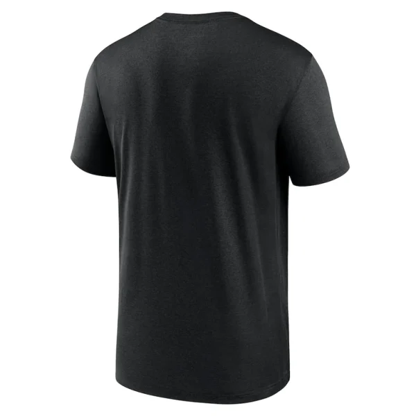 New york jets nike primetime legend wordmark performance t shirt Black L