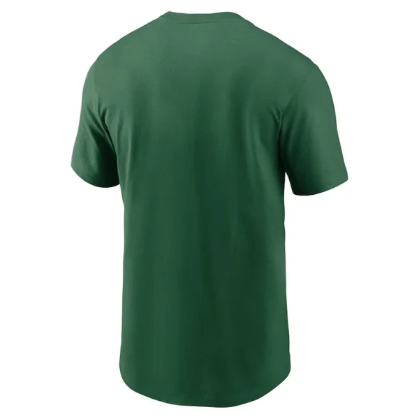 New york jets nike rewind logo essential t shirt Kelly green L